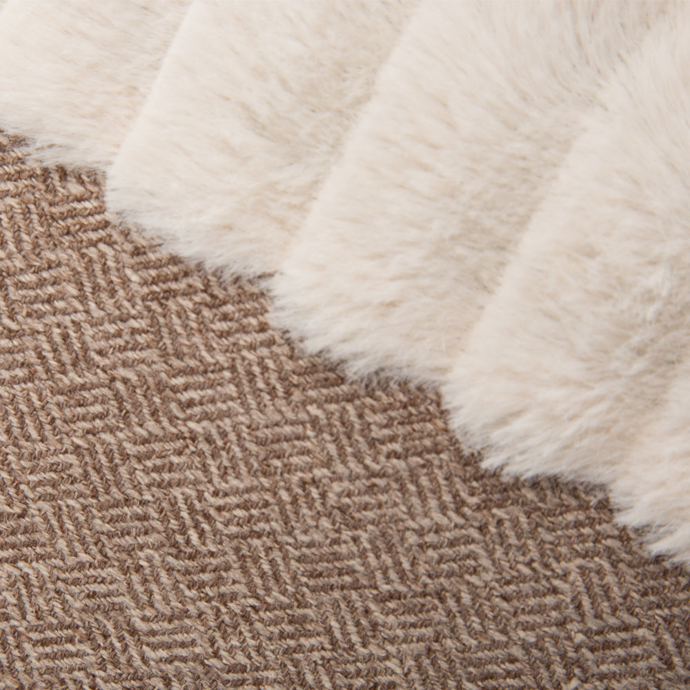 Ellen Donut Dog Bed (in Tan, Pink or Grey)