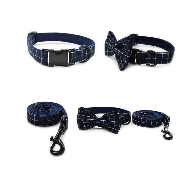 Jasper Dog Collar, Dog Collar & Dog Bowtie (Set) – by The Paw Co.
