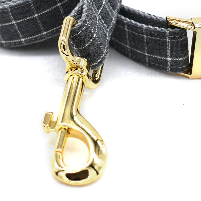 Harvey Dog Collar, Dog Collar & Dog Bowtie (Set)
