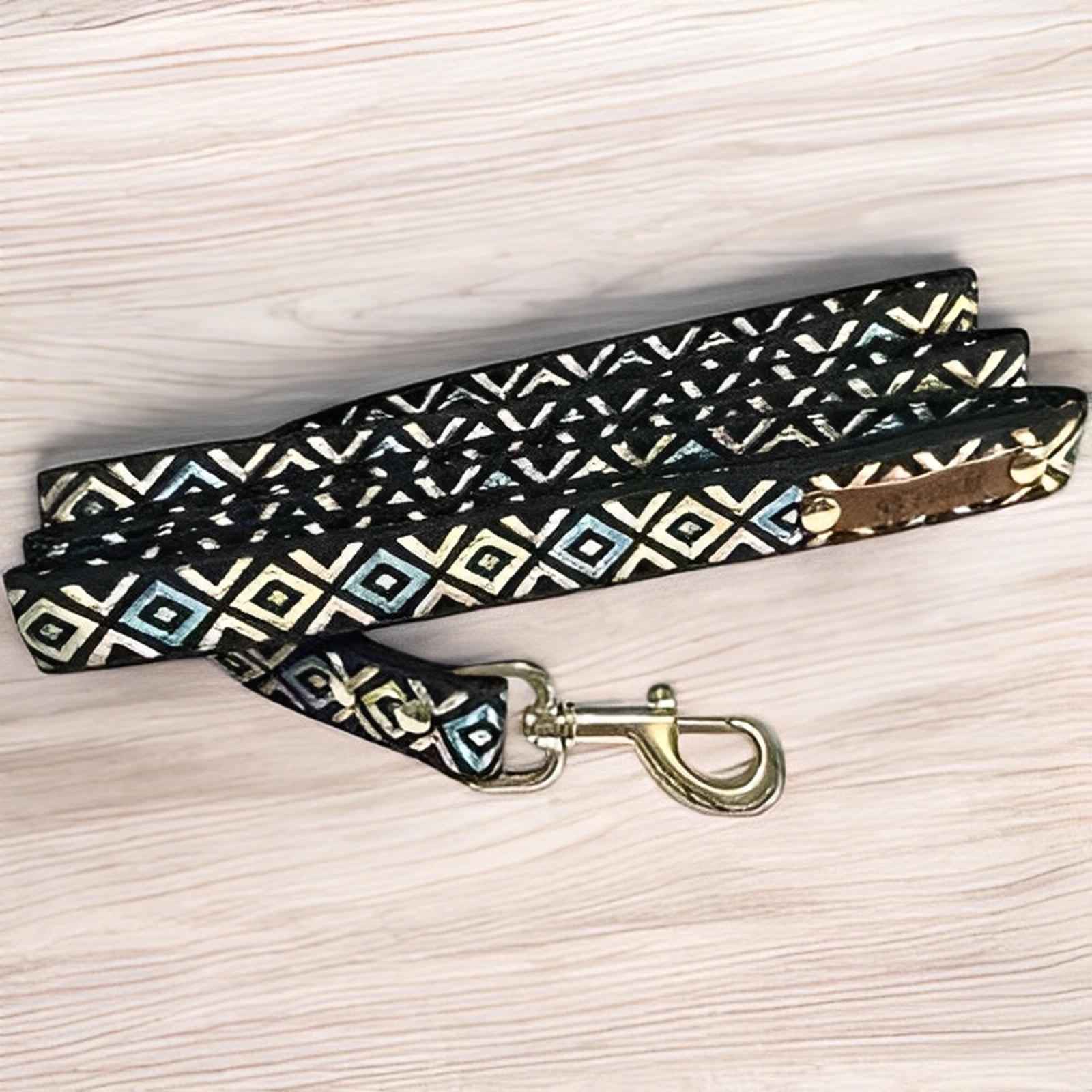 Finnigan's Blue Fusion Dog Lead Hand Made