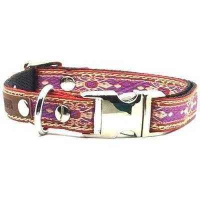 Opulent Paws Personalised Cotton Couture Dog Collar
