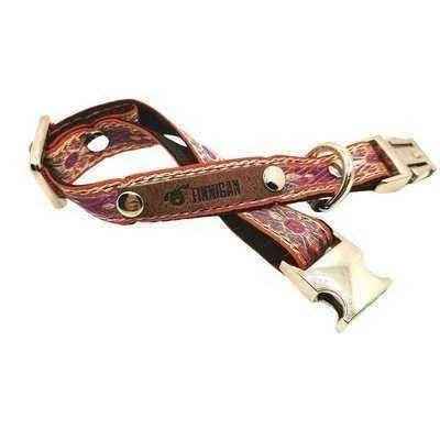 Opulent Paws Personalised Cotton Couture Dog Collar