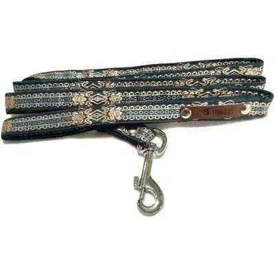 Personalised Hand Made Chic Cotton Dog Collar for Small Breeds