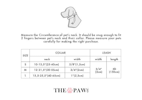 Jasper Dog Collar, Dog Collar & Dog Bowtie (Set) – by The Paw Co.